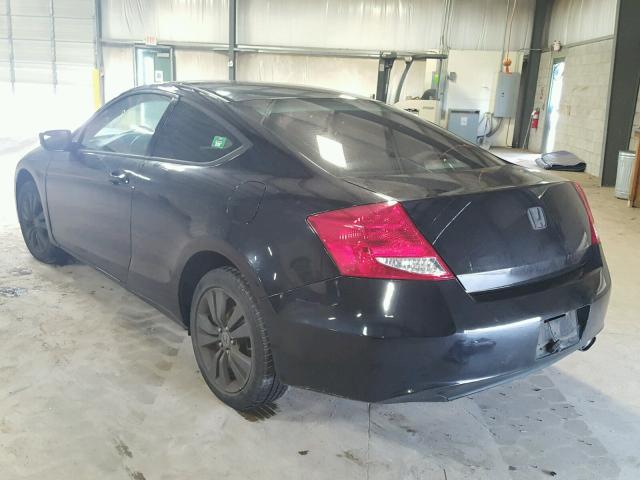 1HGCS1B36BA003150 - 2011 HONDA ACCORD LX- BLACK photo 3