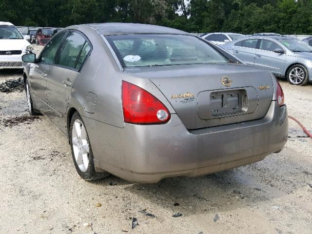 1N4BA41E74C803888 - 2004 NISSAN MAXIMA SE GOLD photo 3