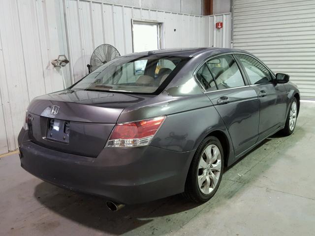 1HGCP26869A054753 - 2009 HONDA ACCORD EXL GRAY photo 4