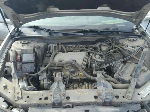 2G1WF52E849177950 - 2004 CHEVROLET IMPALA SILVER photo 7