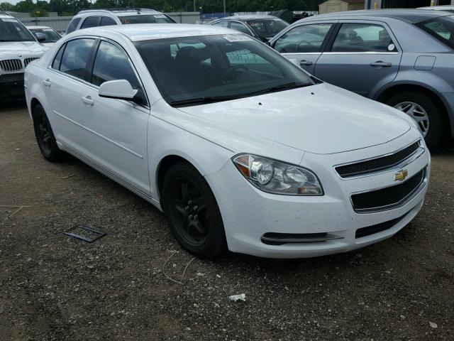 1G1ZC5EB8AF269330 - 2010 CHEVROLET MALIBU 1LT WHITE photo 1