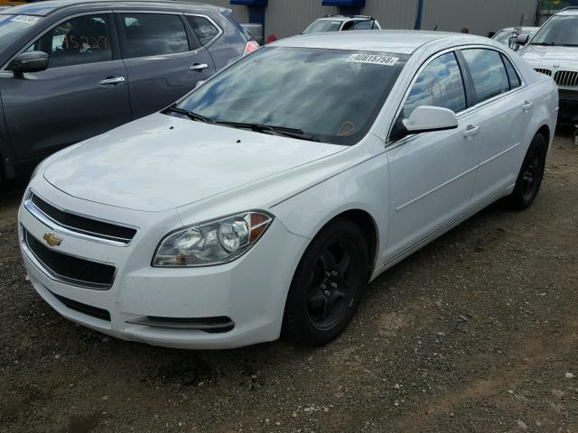 1G1ZC5EB8AF269330 - 2010 CHEVROLET MALIBU 1LT WHITE photo 2