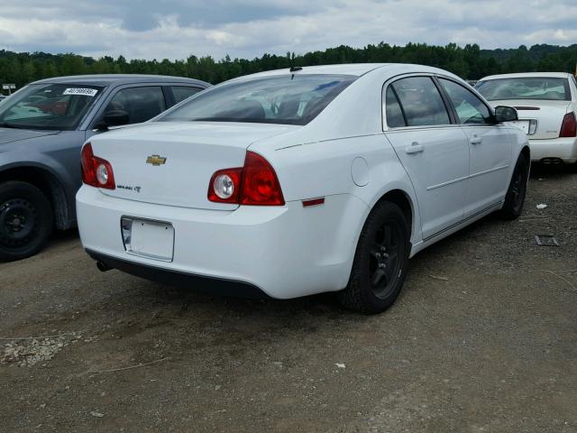 1G1ZC5EB8AF269330 - 2010 CHEVROLET MALIBU 1LT WHITE photo 4