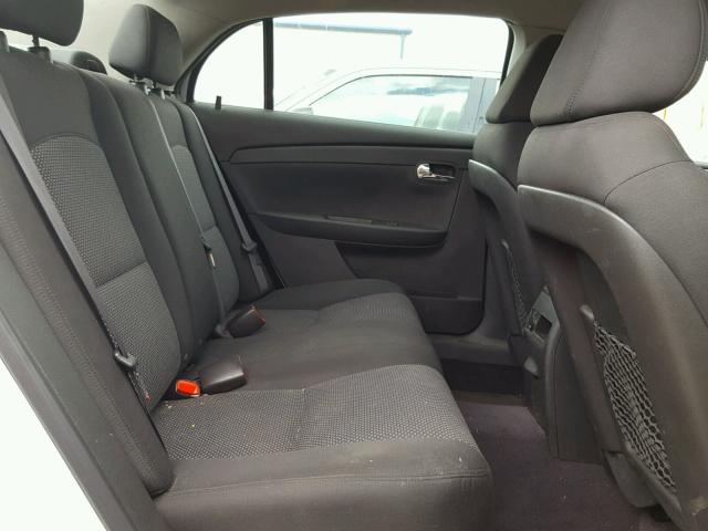 1G1ZC5EB8AF269330 - 2010 CHEVROLET MALIBU 1LT WHITE photo 6