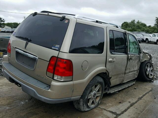 5LMEU88H94ZJ19114 - 2004 LINCOLN AVIATOR GOLD photo 3