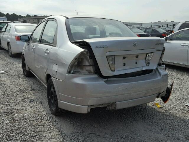 JS2RB61S265300418 - 2006 SUZUKI AERIO PREM SILVER photo 3