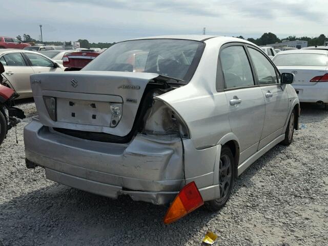 JS2RB61S265300418 - 2006 SUZUKI AERIO PREM SILVER photo 4