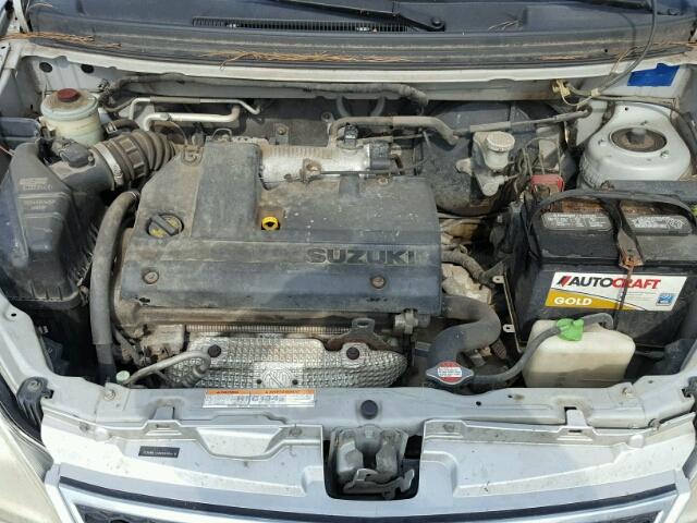 JS2RB61S265300418 - 2006 SUZUKI AERIO PREM SILVER photo 7