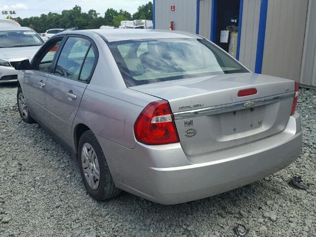 1G1ZS58FX7F309269 - 2007 CHEVROLET MALIBU LS 银色 照片 3