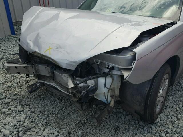 1G1ZS58FX7F309269 - 2007 CHEVROLET MALIBU LS 银色 照片 9