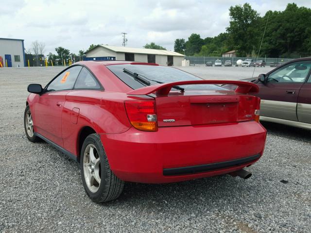 JTDDY38T4Y0033220 - 2000 TOYOTA CELICA GT- RED photo 3