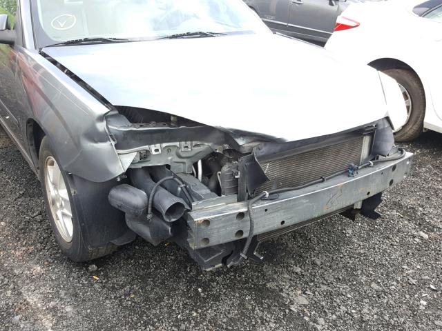 1G1ZT54885F107564 - 2005 CHEVROLET MALIBU LS GRAY photo 9