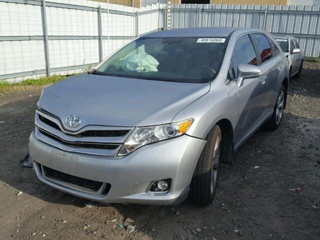 4T3BK3BB3GU122943 - 2016 TOYOTA VENZA XLE SILVER photo 2