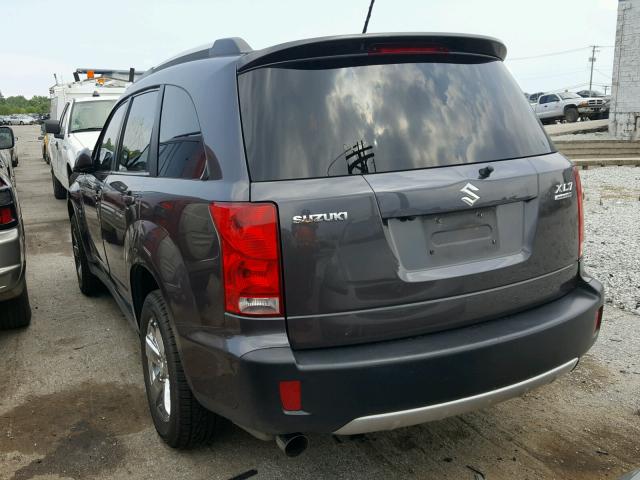 2S3DB917786113685 - 2008 SUZUKI XL7 LIMITE GRAY photo 3