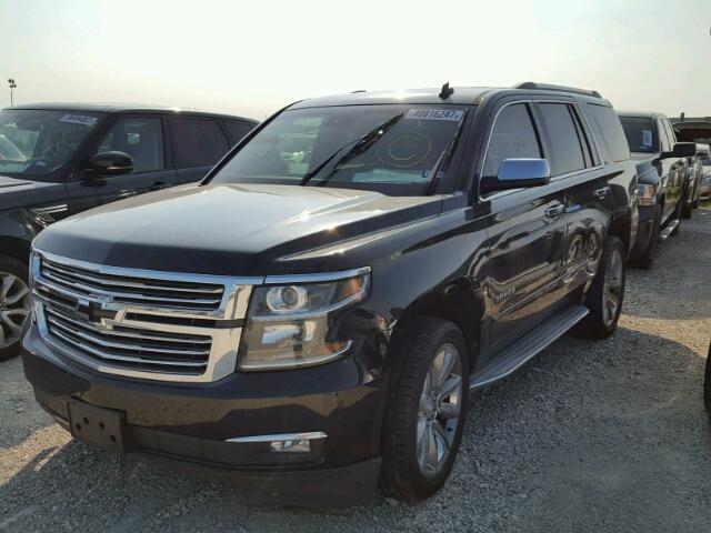 1GNSCCKC8FR164441 - 2015 CHEVROLET TAHOE BLACK photo 2