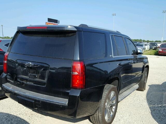 1GNSCCKC8FR164441 - 2015 CHEVROLET TAHOE BLACK photo 4