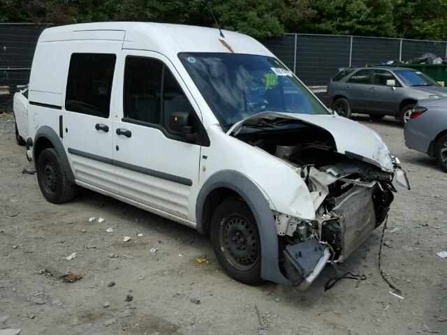 NM0LS6BN5AT011933 - 2010 FORD TRANSIT CO WHITE photo 1