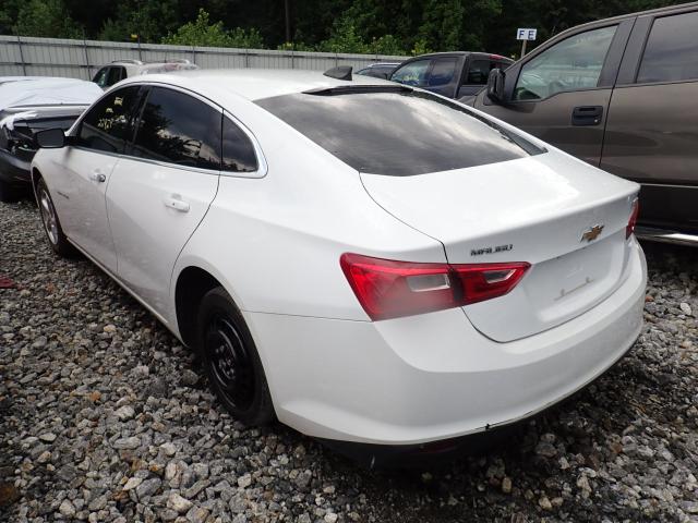 1G1ZB5ST4HF127227 - 2017 CHEVROLET MALIBU LS WHITE photo 3