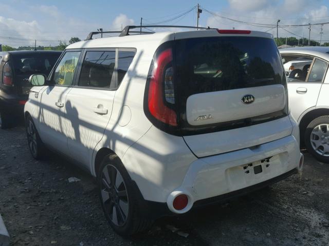 KNDJX3A53F7172891 - 2015 KIA SOUL ! WHITE photo 3