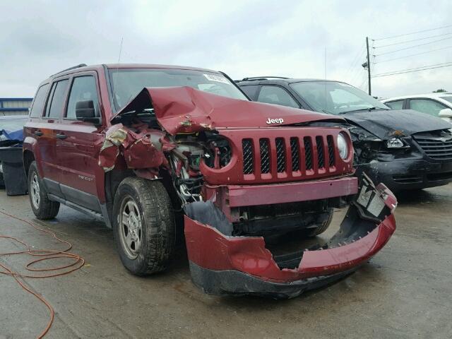 1J4NT1GB0BD114502 - 2011 JEEP PATRIOT SP MAROON photo 1