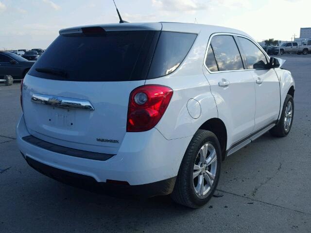 2GNALBEK3C1339174 - 2012 CHEVROLET EQUINOX WHITE photo 4