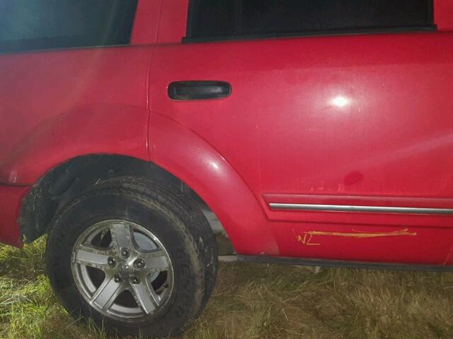 1D4HB58D45F558670 - 2005 DODGE DURANGO LI RED photo 9