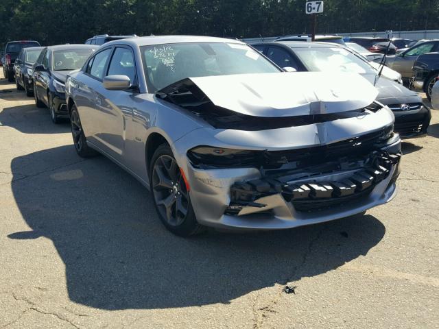 2C3CDXCT2JH237851 - 2018 DODGE CHARGER R/ GRAY photo 1