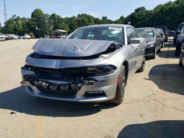 2C3CDXCT2JH237851 - 2018 DODGE CHARGER R/ GRAY photo 2