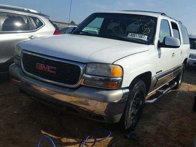 3GKEC16Z42G182426 - 2002 GMC YUKON XL WHITE photo 2