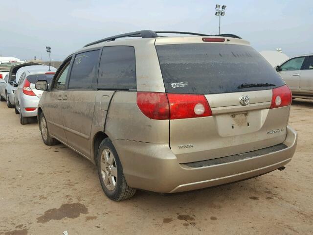 5TDZK23C17S092407 - 2007 TOYOTA SIENNA GOLD photo 3