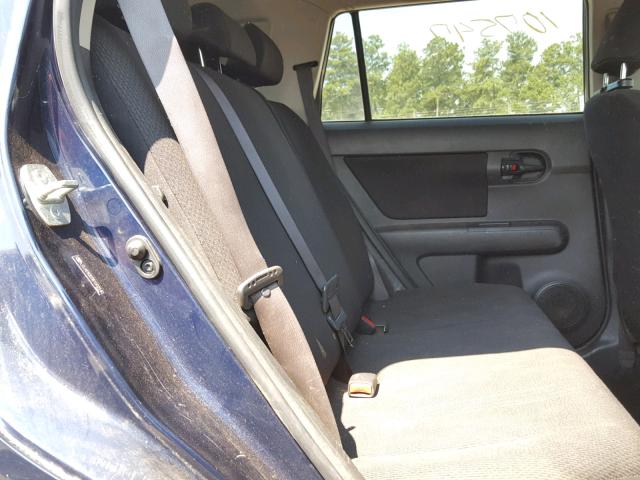 JTLKE50E081002540 - 2008 TOYOTA SCION XB Көк фото 6