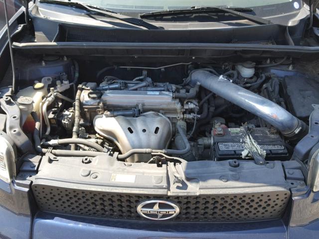 JTLKE50E081002540 - 2008 TOYOTA SCION XB Көк фото 7