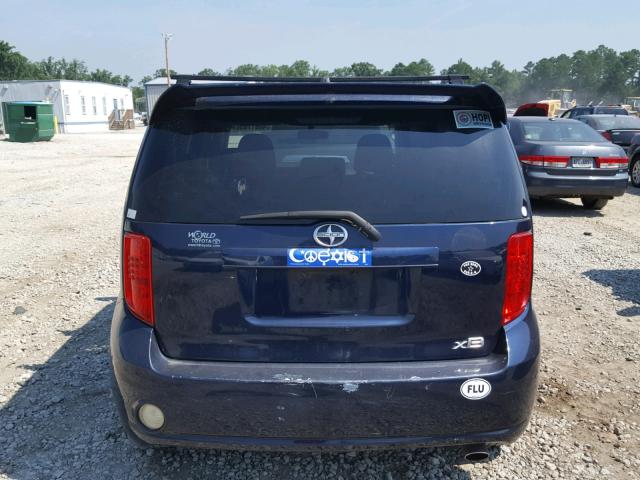 JTLKE50E081002540 - 2008 TOYOTA SCION XB Көк фото 9