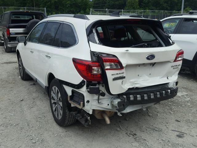 4S4BSATC4H3407601 - 2017 SUBARU OUTBACK TO WHITE photo 3