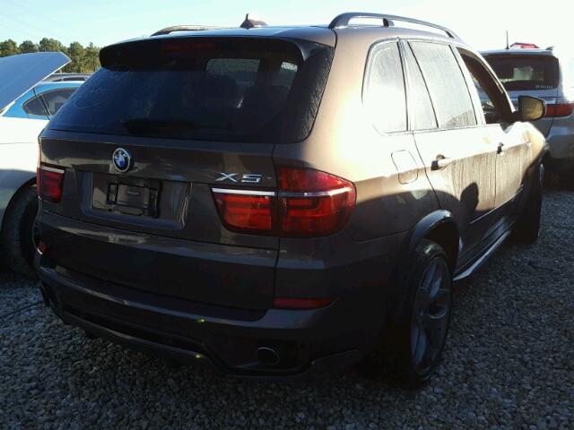 5UXZV4C58D0E05277 - 2013 BMW X5 XDRIVE3 BROWN photo 4