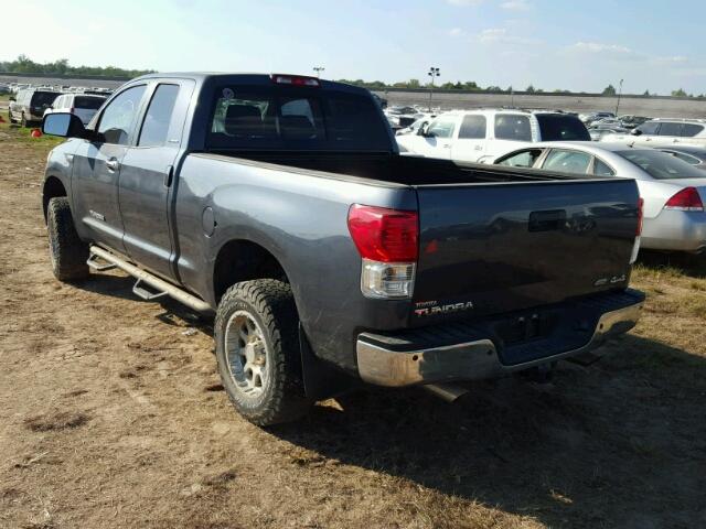 5TFBW5F11AX100380 - 2010 TOYOTA TUNDRA DOU BLUE photo 3