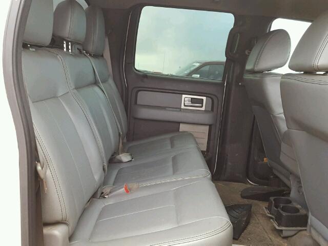 1FTEW1CM1BFD27189 - 2011 FORD F150 WHITE photo 6