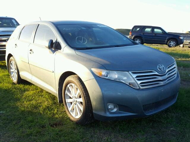 4T3ZE11A49U012134 - 2009 TOYOTA VENZA GREEN photo 1