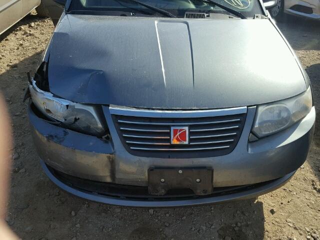1G8AZ55F56Z156019 - 2006 SATURN ION LEVEL SILVER photo 7