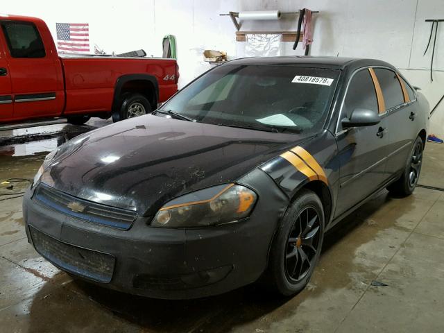 2G1WD58C379303597 - 2007 CHEVROLET IMPALA SUP 黑色 照片 2