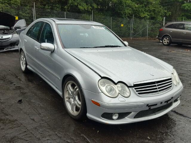 WDBRF76J66F777527 - 2006 MERCEDES-BENZ C 55 AMG SILVER photo 1