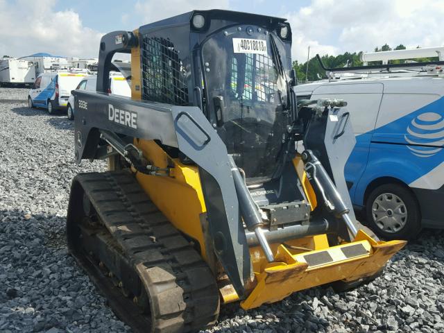 1T0333EMHFE276375 - 2015 JOHN DEERE 333E YELLOW photo 1