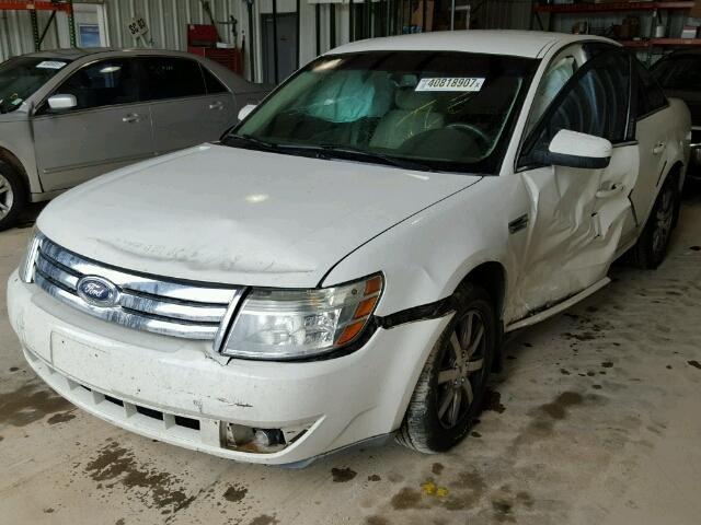 1FAHP24W39G117820 - 2009 FORD TAURUS WHITE photo 2