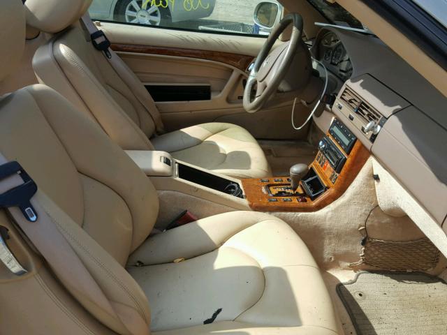 WDBFA68F6XF182022 - 1999 MERCEDES-BENZ SL 500 TAN photo 5