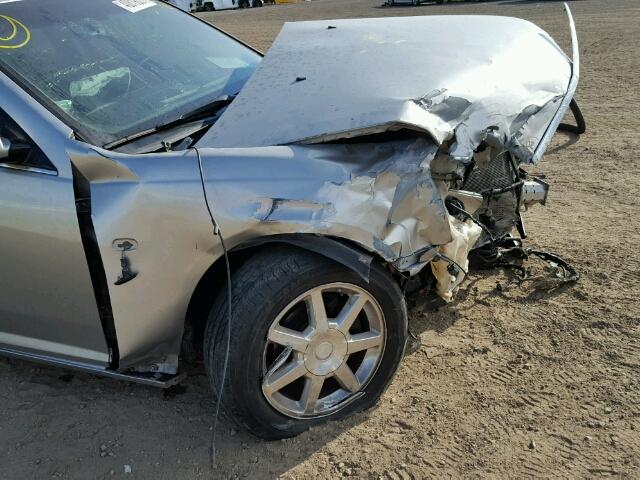 1G6DW677450138091 - 2005 CADILLAC STS SILVER photo 9