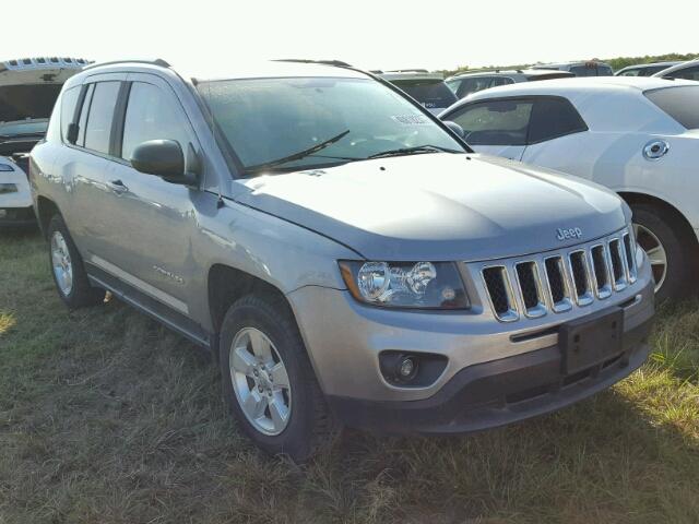 1C4NJCBA1FD138383 - 2015 JEEP COMPASS GRAY photo 1