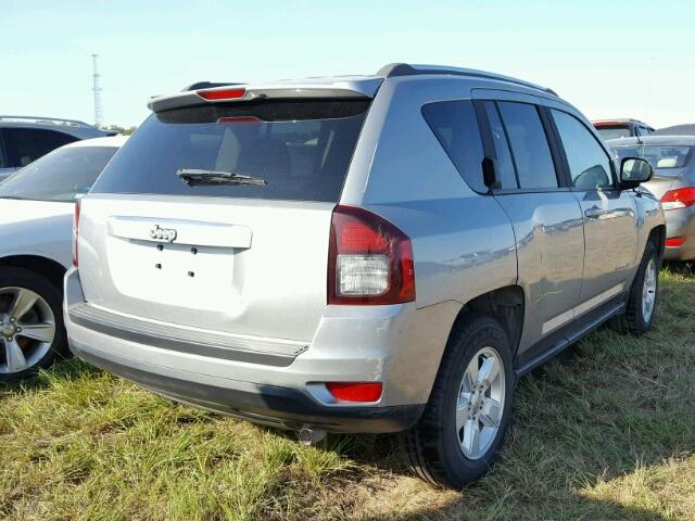 1C4NJCBA1FD138383 - 2015 JEEP COMPASS GRAY photo 4