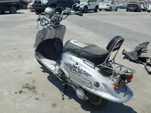 L5YTCKPA481195145 - 2008 ZHON RS 150 CC SILVER photo 3