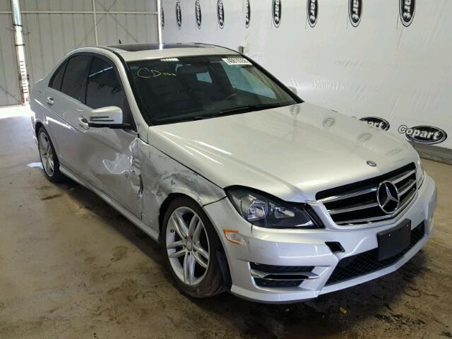 WDDGF4HB1EA967816 - 2014 MERCEDES-BENZ C 250 SILVER photo 1