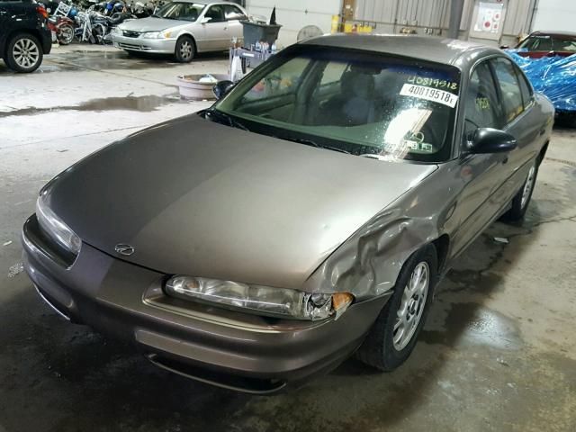 1G3WH52H11F234892 - 2001 OLDSMOBILE INTRIGUE G GOLD photo 2